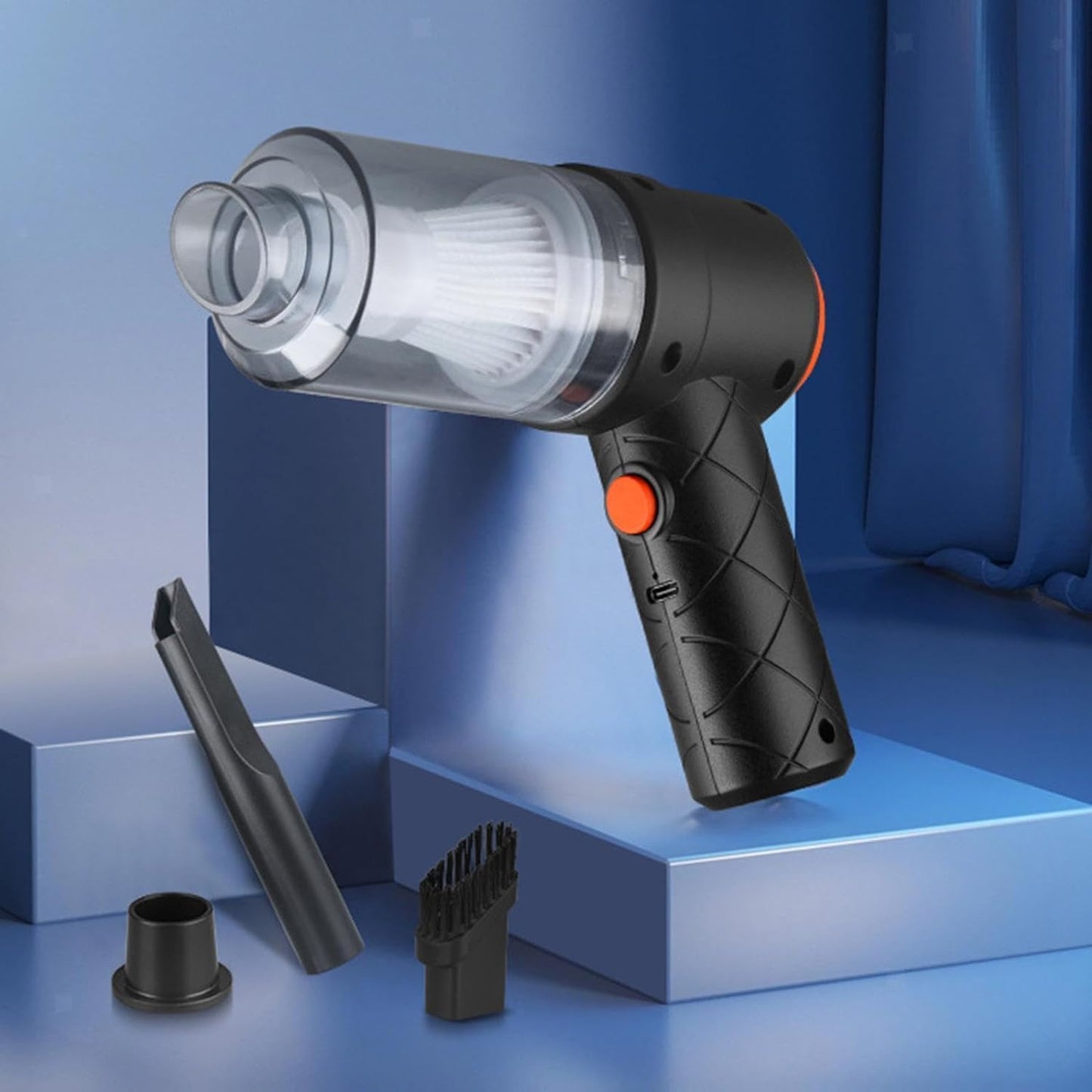 Portable Car Vacuum Cleaner Industrial - Foldable - Best Quality & Value