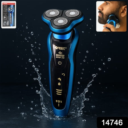 Orbit 4D Rechargeable Electric Shaver - Triple Floating Blades