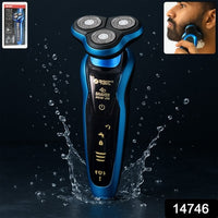 Orbit 4D Rechargeable Electric Shaver - Triple Floating Blades