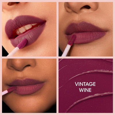 Og Beauty Vintage Wine Moisture Lock Liquid Lipstick (4.5 Ml  1 Pc) - second image