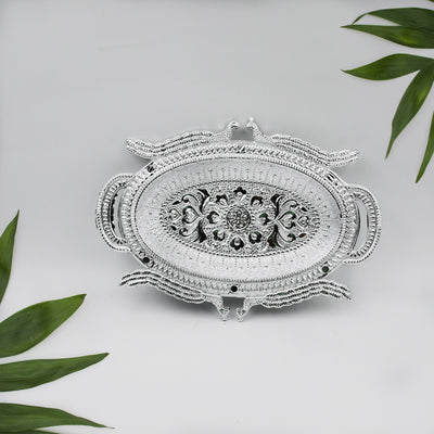 Decorative Mukhwas Serving Tray Serving Mukhwas Plate Fancy Candy Tray Dry Fruit Serving Tray - second image