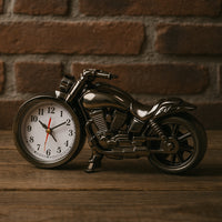 Motorcycle Alarm Clock Motor Table Clock For Home Decor (1 Pc)