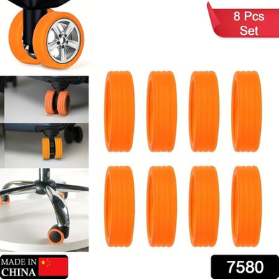 Luggage Wheel Covers - Noise Reduction & Scratch Protection