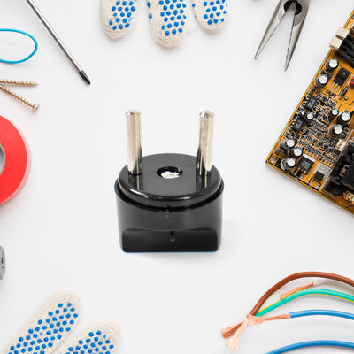 2 Pin Plug Converter Plug Adapter (1 Pc ) - second image