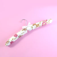 Premium Padded Floral Clothes Hanger (1 Pc)