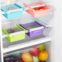 Adjustable Sliding Refrigerator Storage Basket (1 Pc)