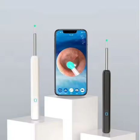 HD Wireless Ear Wax Removal Camera – Smart Visual Ear Cleaner with LED Light & App Support