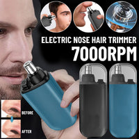 Easy Trim Compact Nose Hair Trimmer – 7000RPM Precision Safe Design, Waterproof & Rechargeable