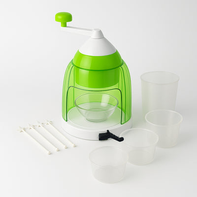 Manual Ice Crusher Snow Cone Maker - Hand Crank Ice Shaver - second image