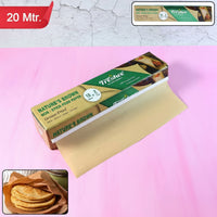 Freshee Natures Brown Non-stick Food Paper 18 Meter + 2 Meter Free (Total 20 Meter)