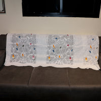 Sofa Backseat Runner Protector - (1 Pc  142x30 Inch)