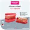 Varmora Tweeny Container Assorted | Set of 2 | FDA Approved | BPA-Free | Compact Snack Storage Solution | 200 ML