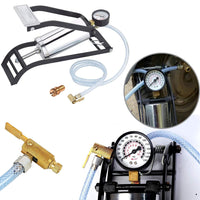 Heavy Duty Steel Foot Pump for Cars, Bikes & Cycles