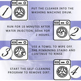 Washing machine tablets with refreshing lavender fragrance