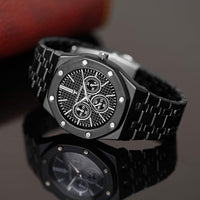 Titanium Series for Mens Black Dial Analog Watch for Men