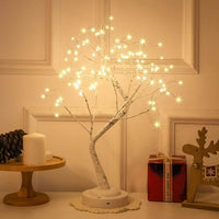 108 LED Birch Fairy Lamp – 8 Modes, USB/Battery, Home Decor - LootFaat