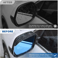 Carbon Fibre Rearview Mirror Rain Cover – Universal Water-Repellent Car Accessory