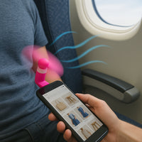 Mini Mobile Phone Cooling Fan - (1 Pc)