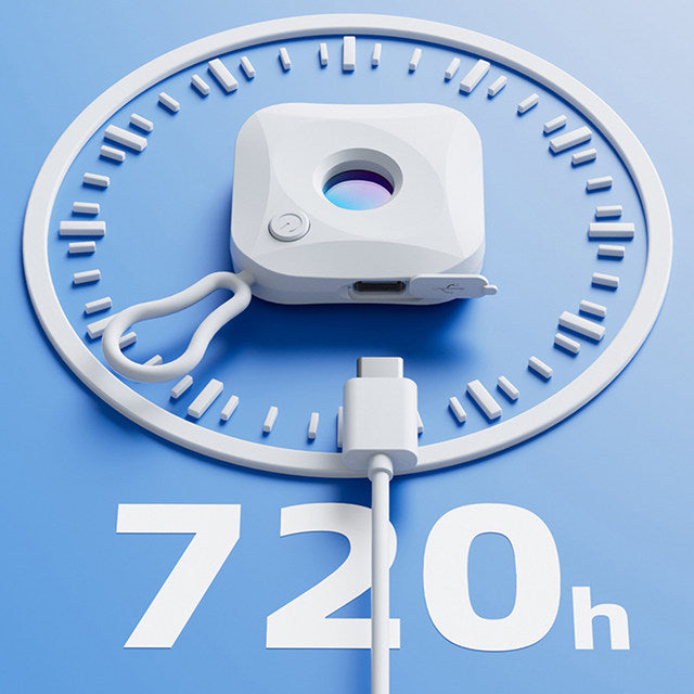 Hidden Camera Detector Keychain – 720H Ultra Standby, Infrared & AI Security, Anti-Surveillance Device