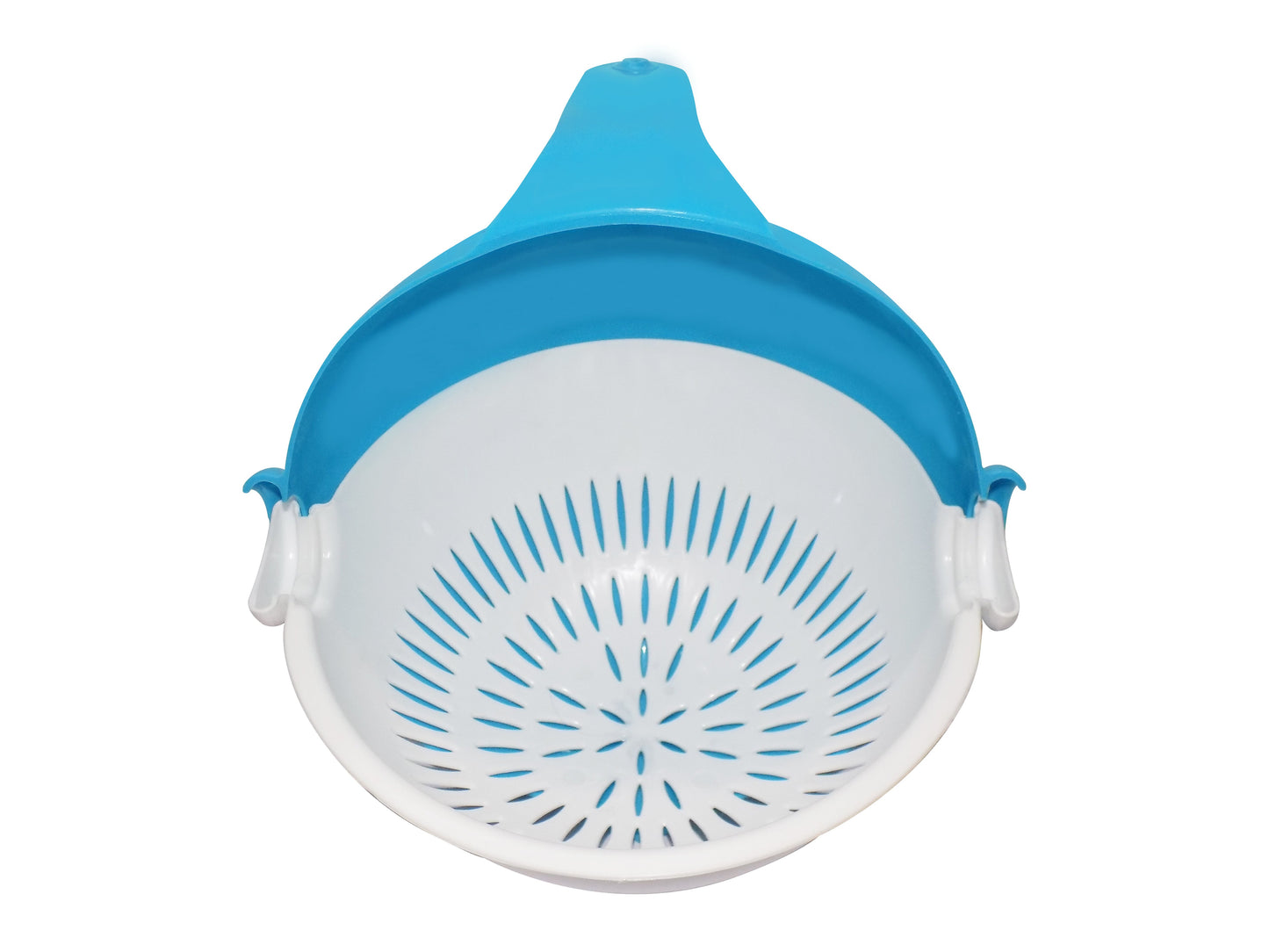 Multi-functional Washing Fruits And Vegetables Bowl  Strainer With Handle - LootFaat