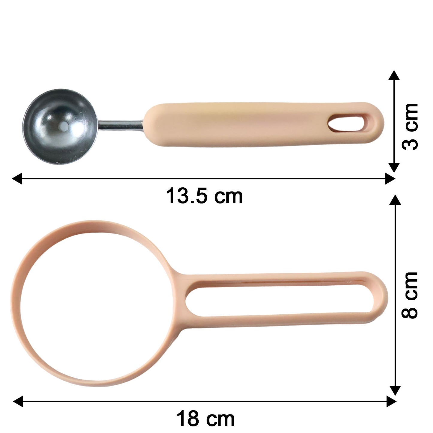 2 In 1 Fruit Scooper And Cutter Tool (1 Pc) - Home & Kitchen - durable home & kitchen for daily use