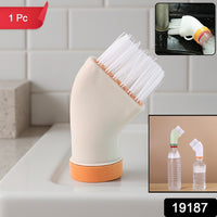 Multipurpose Bottle-attachable Cleaning Brush For Kitchen And Bathroom (1 Pc)