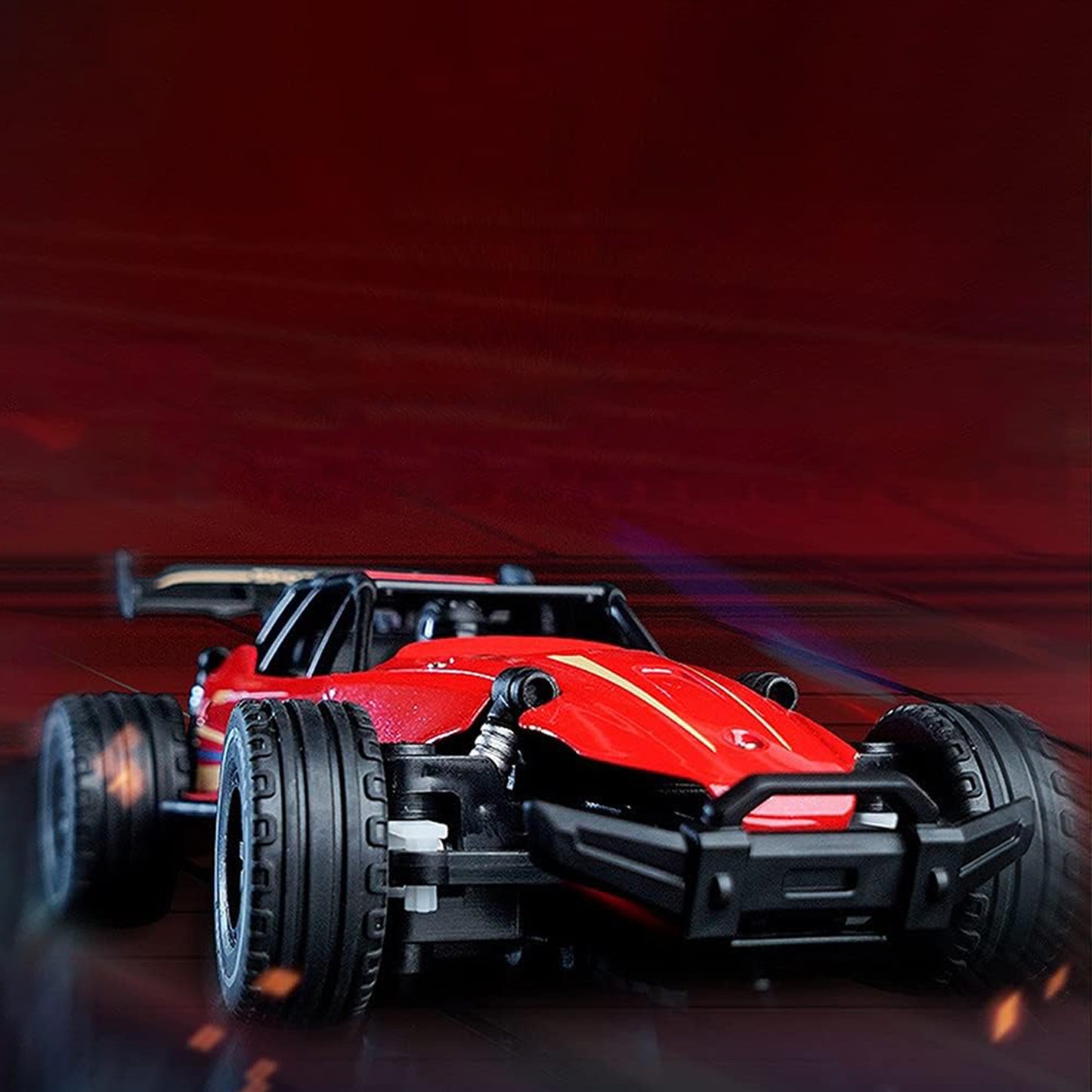 High-Speed Red Remote Control Racing Car - Off-Road Edition
