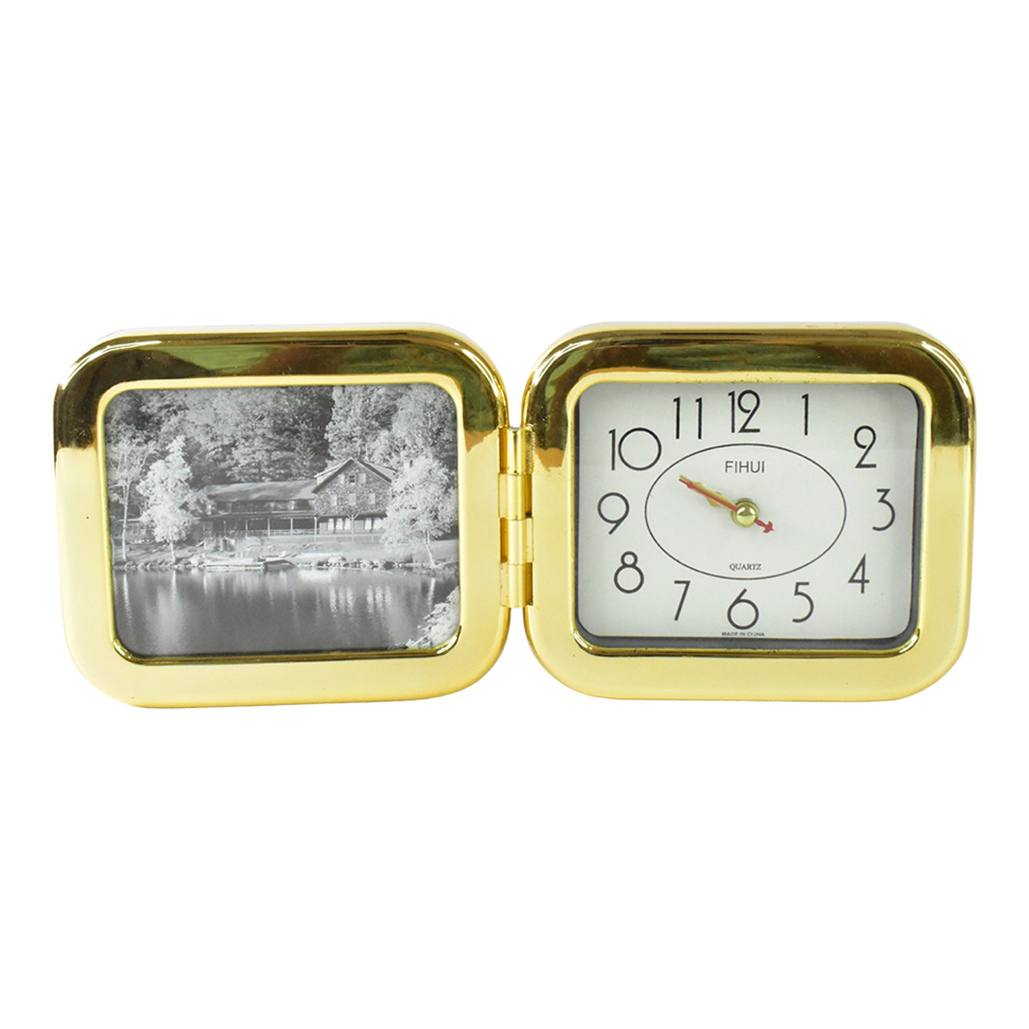 Portable Foldable Desk Clock  Space-saving And Stylish (1 Pc) - LootFaat