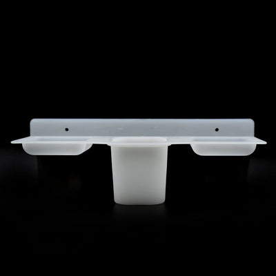 4 In 1 Plastic Soap Dish And Plastic Soap Dish Tray Used In Bathroom And Kitchen Purposes.