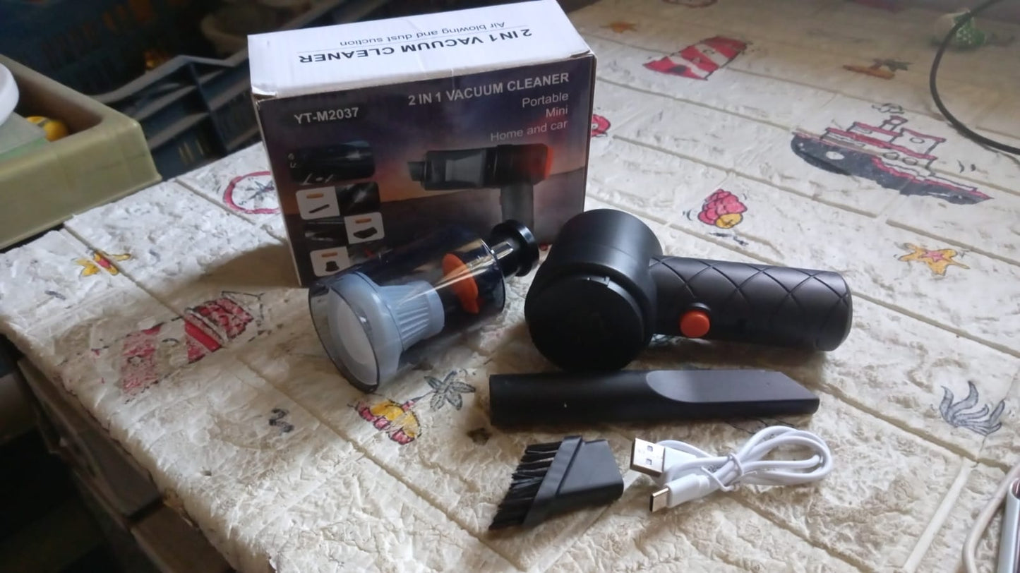 Portable Car Vacuum Cleaner Industrial - Foldable - Best Quality & Value