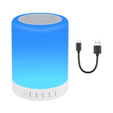 Night light with LED and Bluetooth speaker features