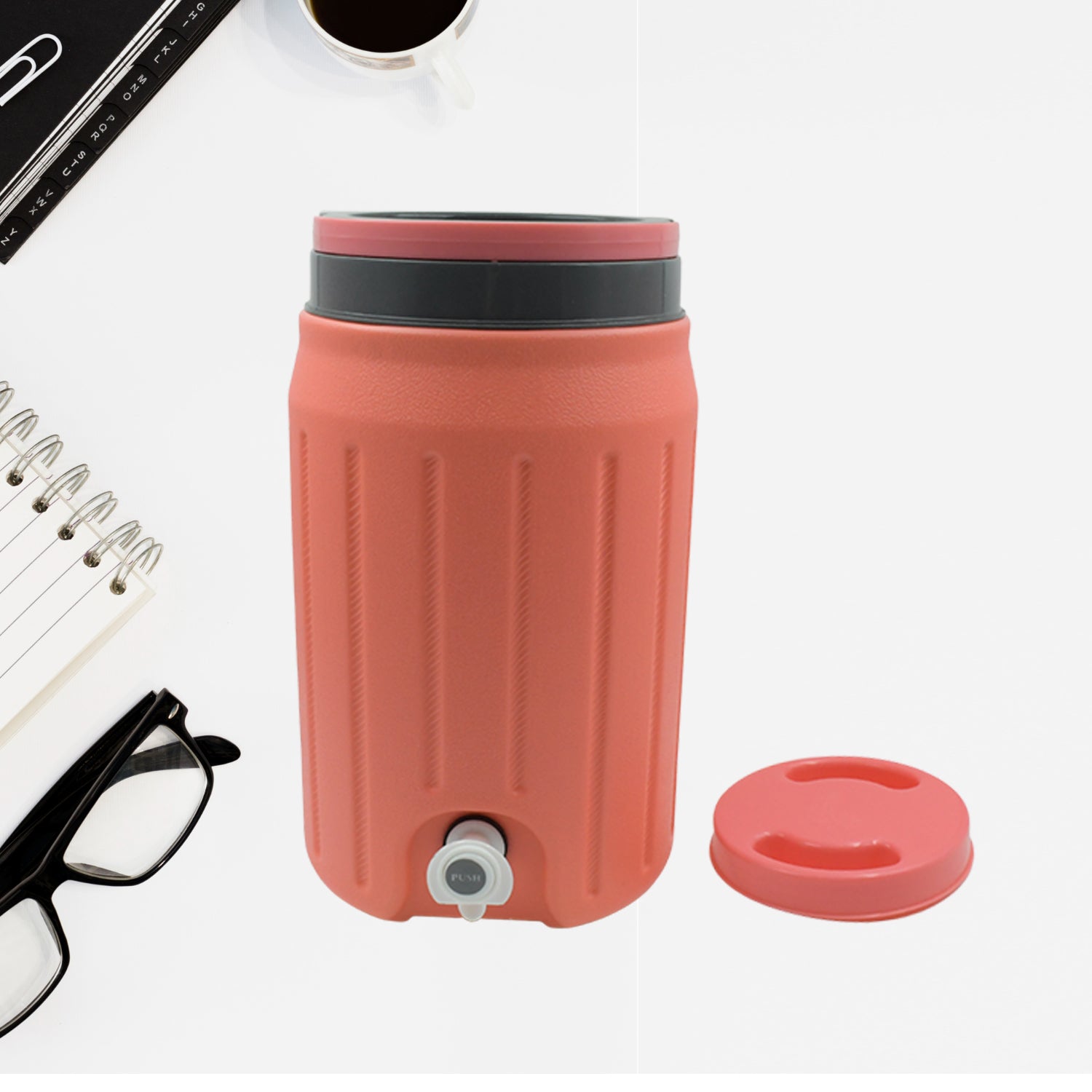 Insulated Plastic Water Rover Jug With A Sturdy Handle Water Jug Camper With Tap Plastic Insulated Water Water Storage Cool Water Storage For Home  Travelling (2500ml 7500ml 12000ml) - LootFaat
