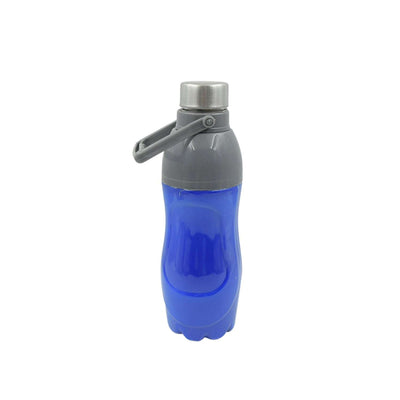 Plastic Sports Insulated Water Bottle With Handle Easy To Carry High Quality Water Bottle Bpa-free  Leak-proof For Kids School For Fridge Office Sports School Gym Yoga (1 Pc Mix Color) - second image