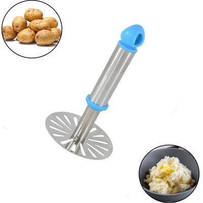 0586a Stainless Steel Potato Masher Paubhaji Masher - second image