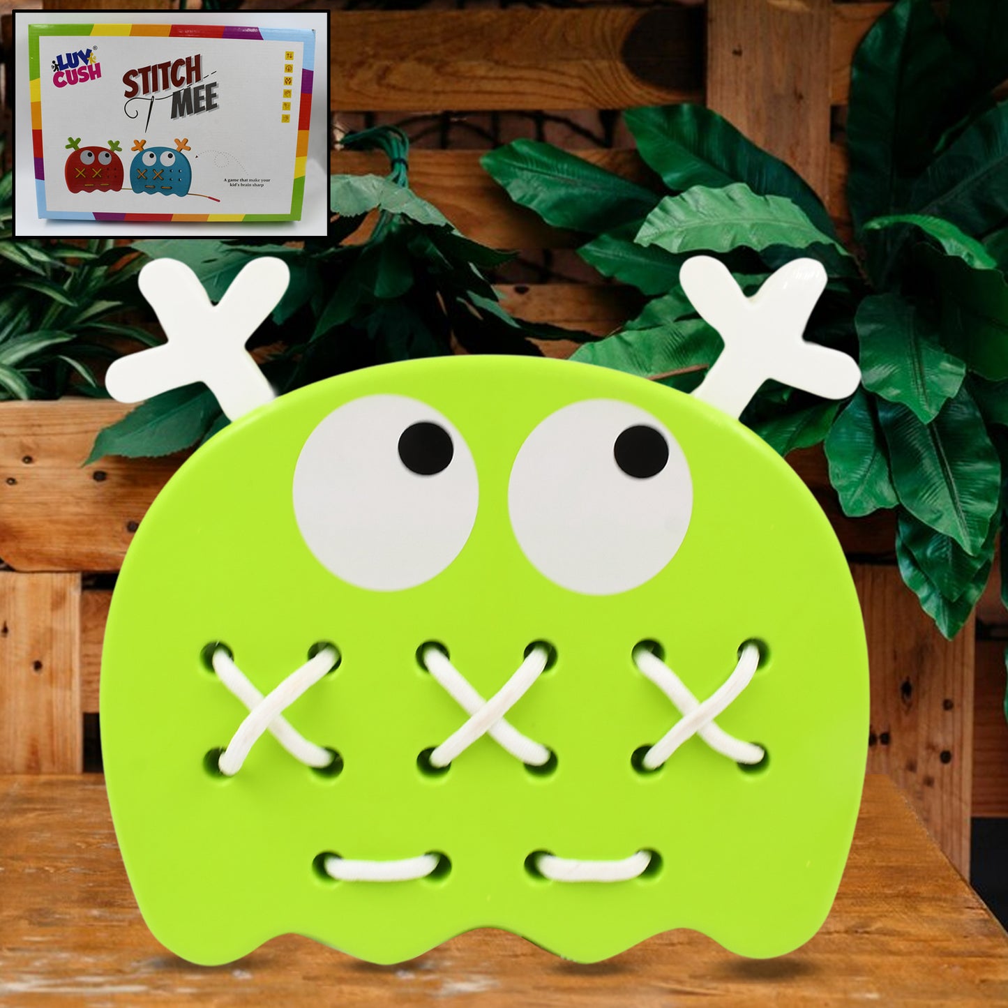 Stitch Mee Puzzle Toy A Stitch Of Many Styles Playable Game Brain Games Learning Game Birthday Gift For Kids (1 Pc) - LootFaat
