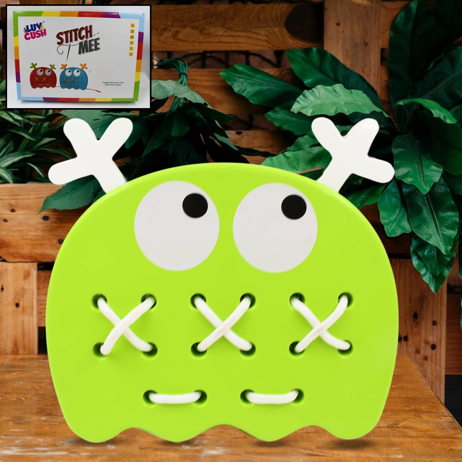 Stitch Mee Puzzle Toy A Stitch Of Many Styles Playable Game Brain Games Learning Game Birthday Gift For Kids (1 Pc) - LootFaat