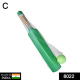 Cricket bat and ball set in vibrant colors for children