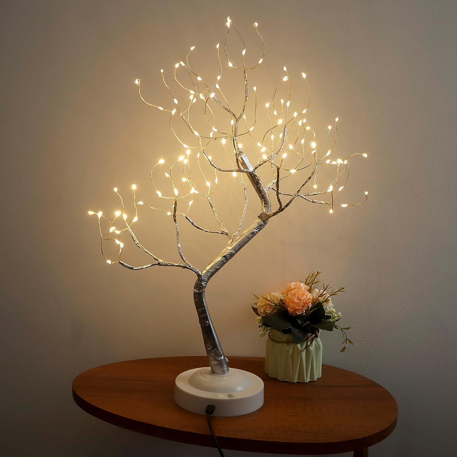 108 LED Birch Fairy Lamp – 8 Modes, USB/Battery, Home Decor - LootFaat