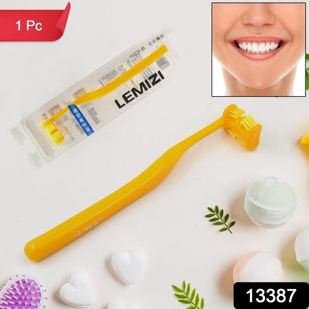 Six-sided Soft Toothbrush Anti-bacterial 6 Sided Care (1 Pc) - LootFaat