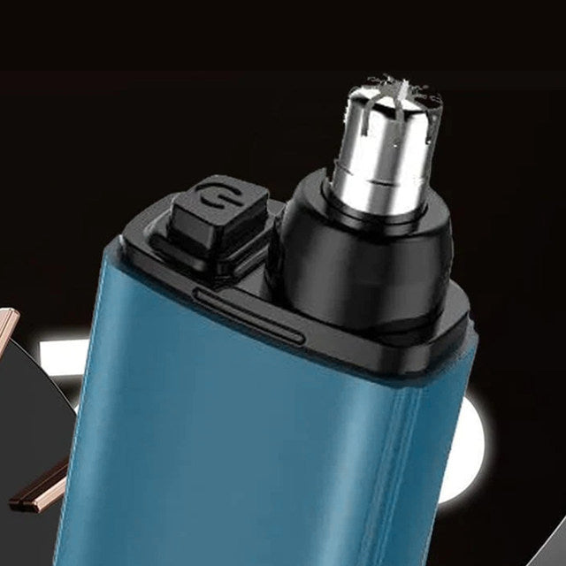 Easy Trim Compact Nose Hair Trimmer – 7000RPM Precision Safe Design, Waterproof & Rechargeable
