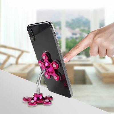 360° Rotating Suction Cup Phone Holder - Universal Mount