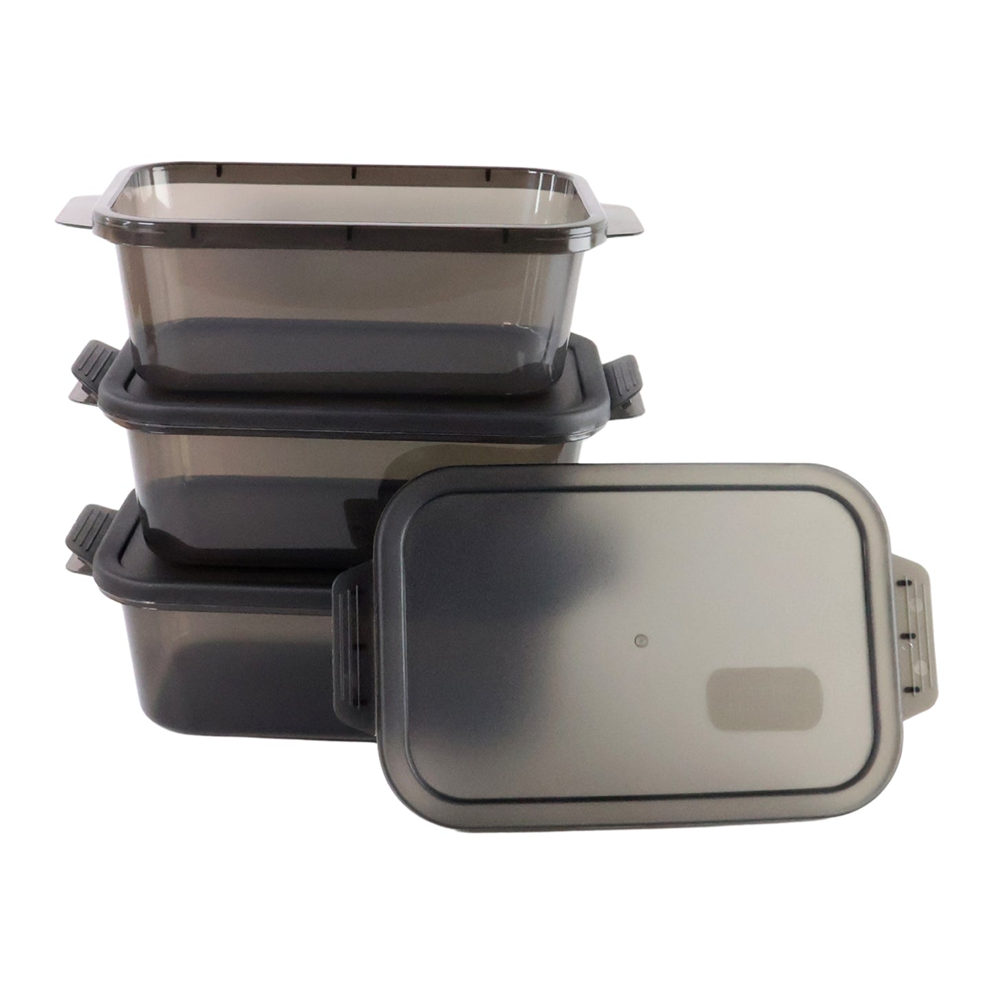 Rectangular Food Storage Containers - (3 Pc  Set)