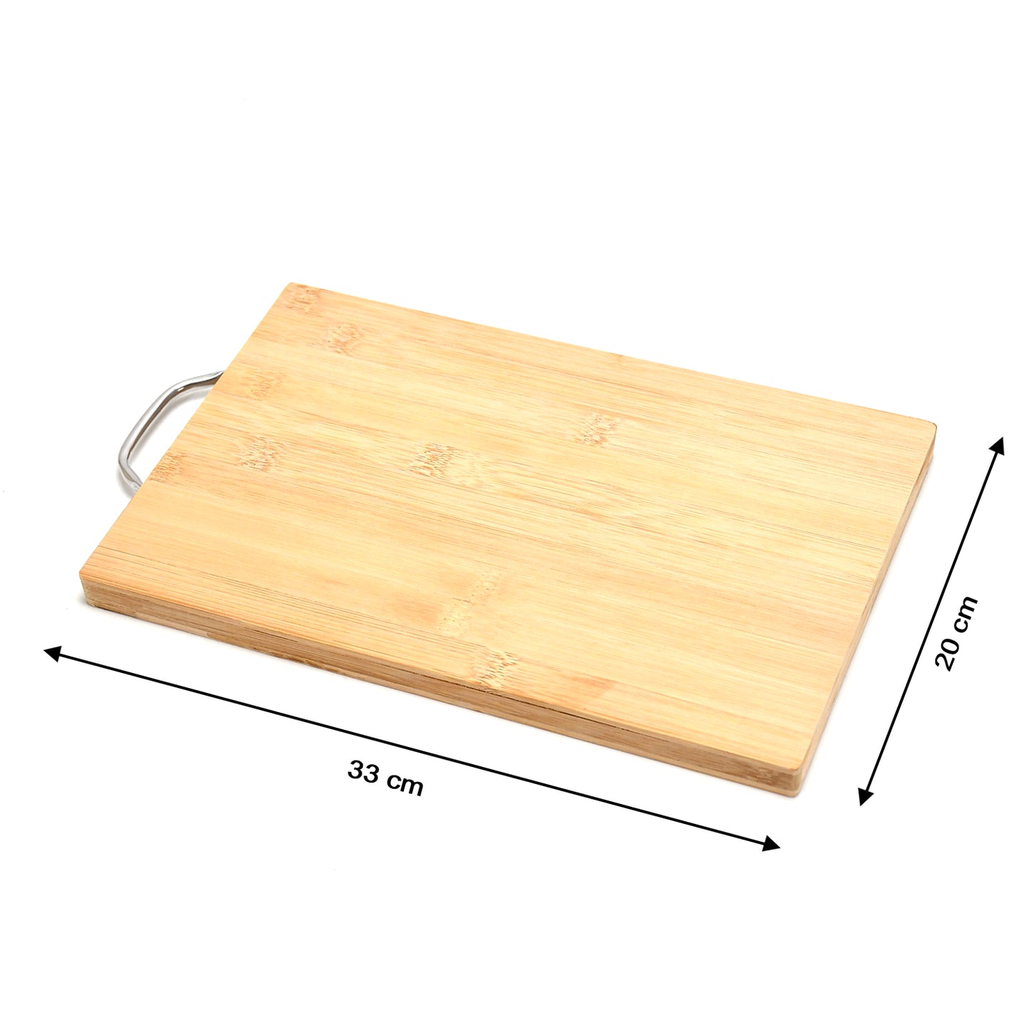 2315 Thick Wooden Bamboo Kitchen Chopping Cutting Slicing Board With Holder For Fruits Vegetables Meat