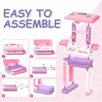 Big Beauty Set Suitcase On Wheel The Ultimate Beauty Set On Wheels For Girls Makeup Kit Is Easy To Clean  Use Portable Beauty Set With 25 Pieces For 3 Years Bis Approved. (Beauty Set Trolley) - LootFaat