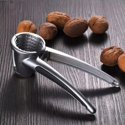 Walnut Cracker Luxury Die Cast Stainless Alloy Nut Cutter Walnut Clamp Plier Portable Smart Walnut Akhrot Pincers Bottle Opener For Pecans Almonds Brazil Nuts - second image