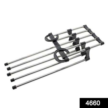 Adjustable Trouser Pants Hanger Organizer - LootFaat