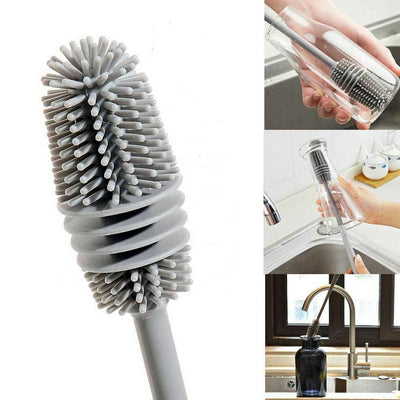 Bottle Cleaning Brush Usual Fully Types Of Household Room For Cooking Food Purposes For Cleansing - second image