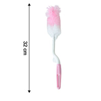 Bottle  Nipple Cleaning Brush With 360 Rotary Handle (1 Pc)