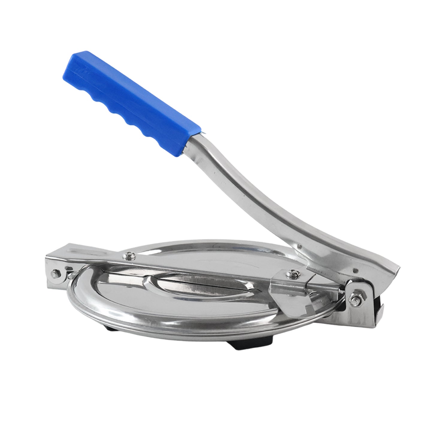 7149a Puri Press Maker - Stainless Steel Puri Maker Press Machine - Roti Chapati Presser For Home - Papad-khakhra- Puri Maker Press Machine With Handle Manual Puri Maker (Medium)