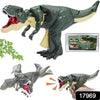 Dinosaur Roaring Toys Trigger Dinosaurs Toys With Dinosaur Sound Lighting Model Vibrating Headmoving (3 + Years  1 Pc)